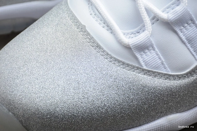 Metallic Jordan 11 AR0715-100 SilverVast Air Grey White WMNS 0416